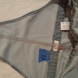 Lie light denium overalls